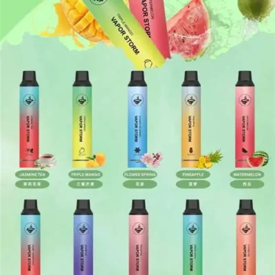 VAPOR STORM風暴5000口拋棄式飛霧發光一次性電子煙桿